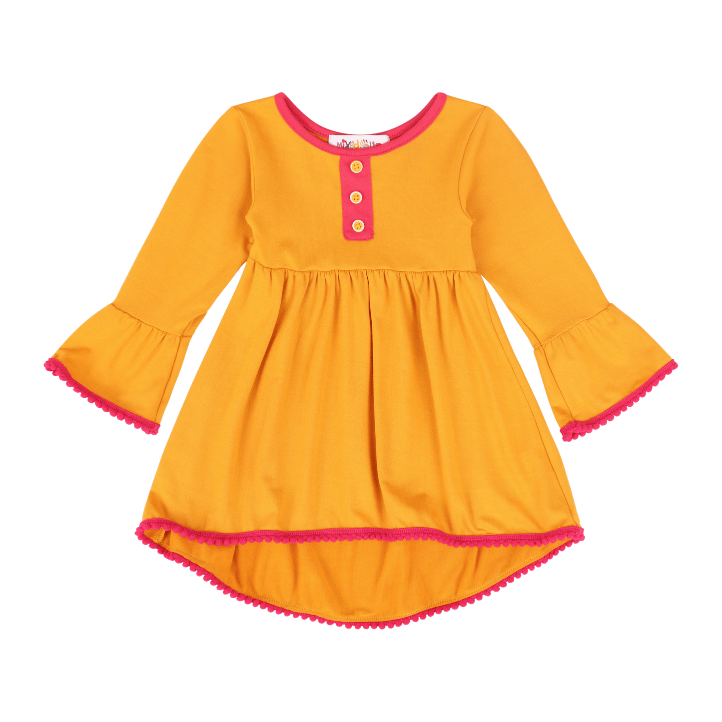 Infant Pom Pom Tunic Dress