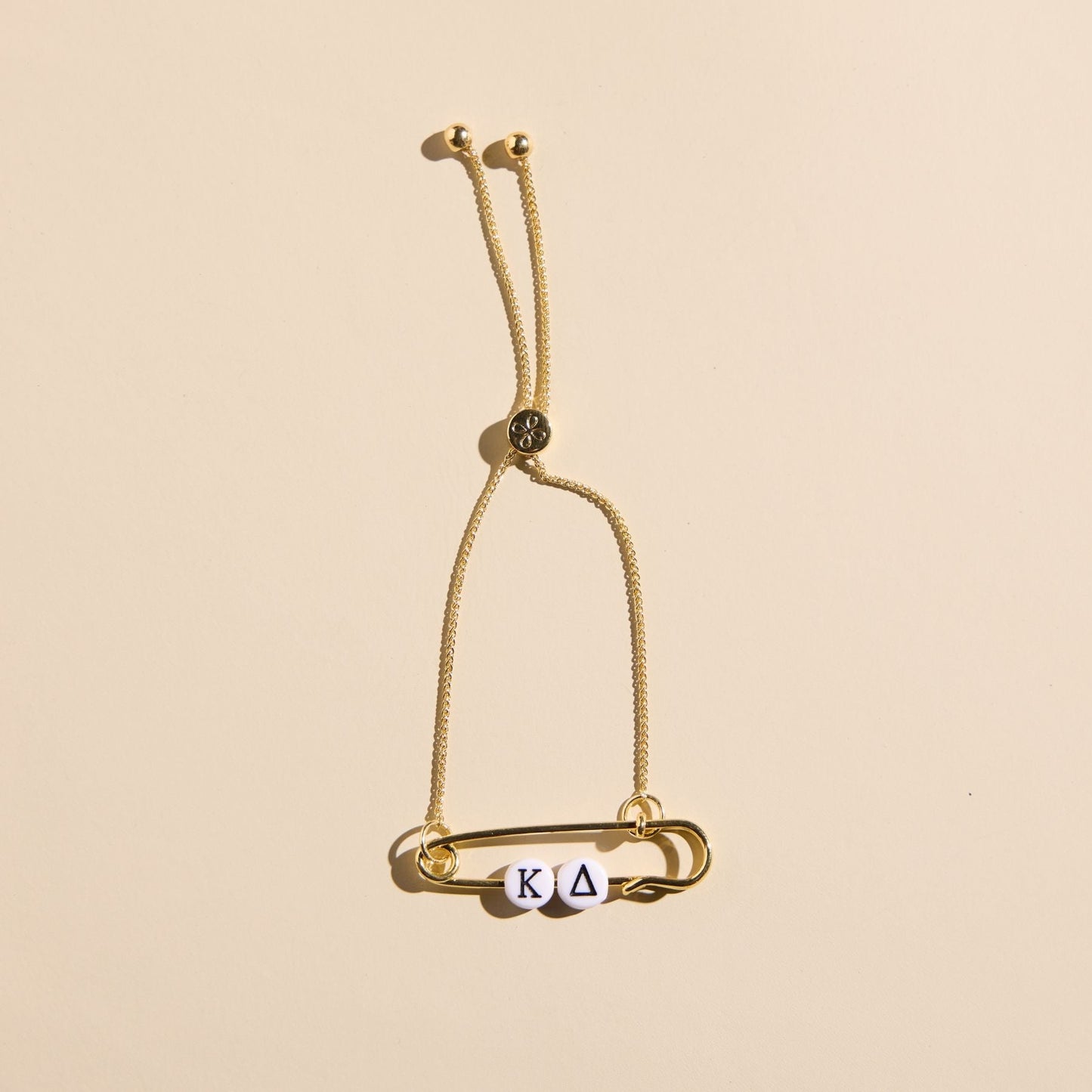 Kappa Delta Sorority Safety Pin Bracelet - Officially Licensed