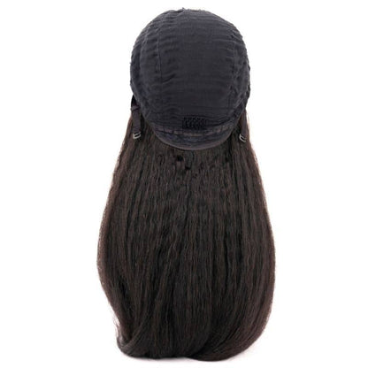 Kinky Straight U Part 100% Human Hair Wig