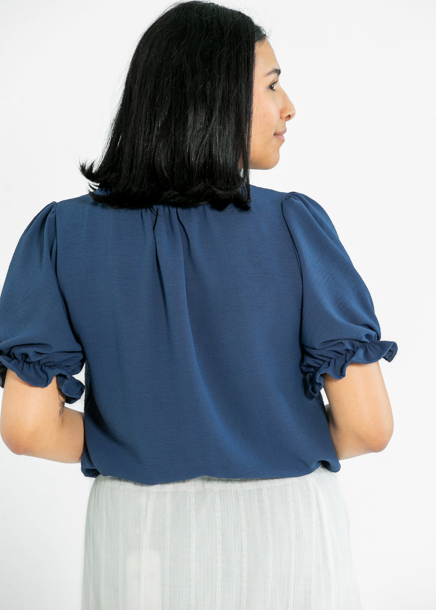 Laurel V-neck Short Sleeve Top - FINAL SALE