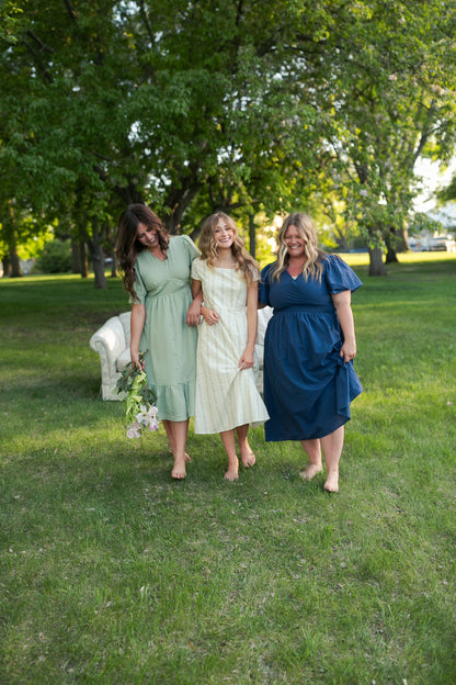 Montie Flutter Sleeve Maxi Dress - FINAL SALE