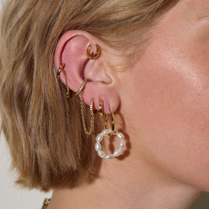 Perfect Pearl Infinity Charm