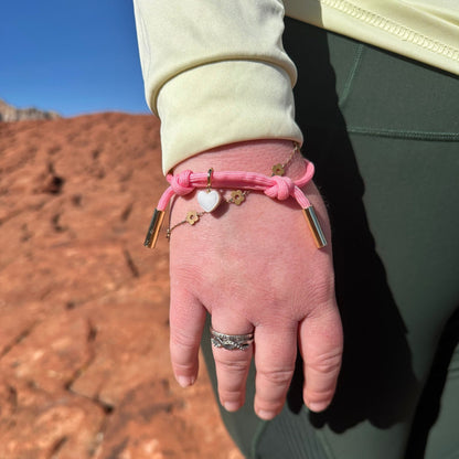 Mother of Pearl Heart Charm