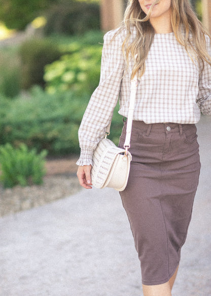 Blake Cinched Sleeve Blouse