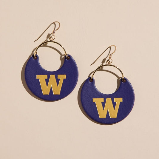 Purple University of Washington Logo Nina