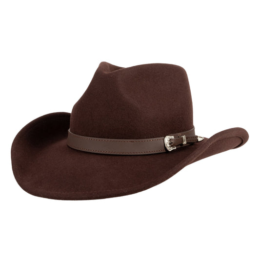 Ranger Chocolate Felt Cowboy Hat