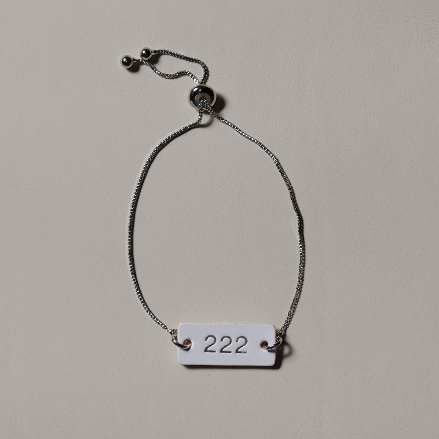 Silver Custom ID Bolo Bracelet