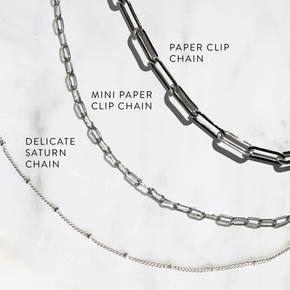 Silver Oklahoma State University Charm Necklace