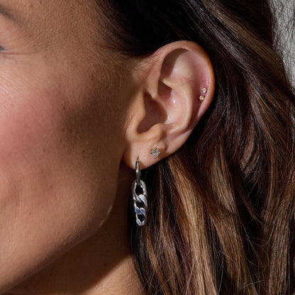 Silver Zaida Huggies