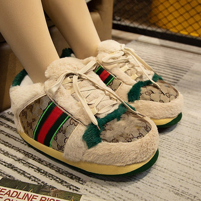Sneaker Slippers  gucci inspired  unisex for adults&kids