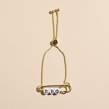 Sorority Safety Pin Bracelets - Officially Licensed
