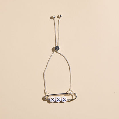 Sorority Safety Pin Bracelets - Officially Licensed