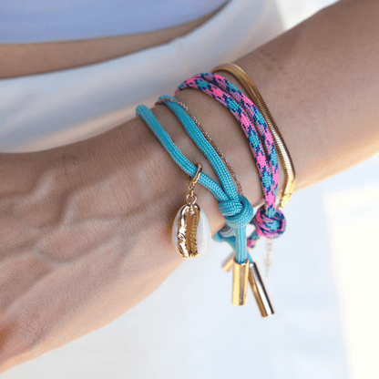 Turquoise Cord Bracelet