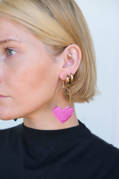 Supernovas Magenta Galaxy Heartthrobs