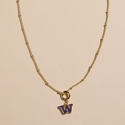 University of Washington Charm Necklace