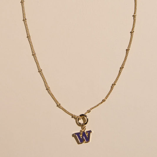 University of Washington Charm Necklace