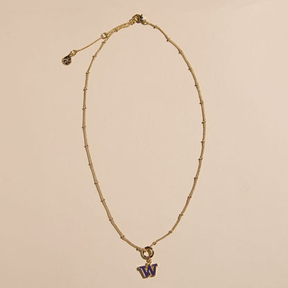 University of Washington Charm Necklace