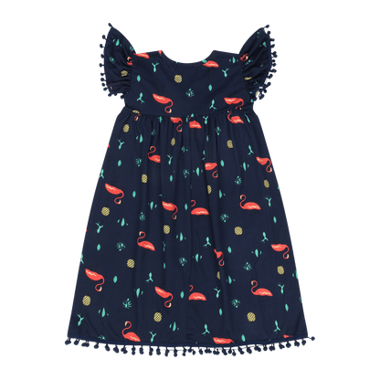 Vestito Pom-pom Dress