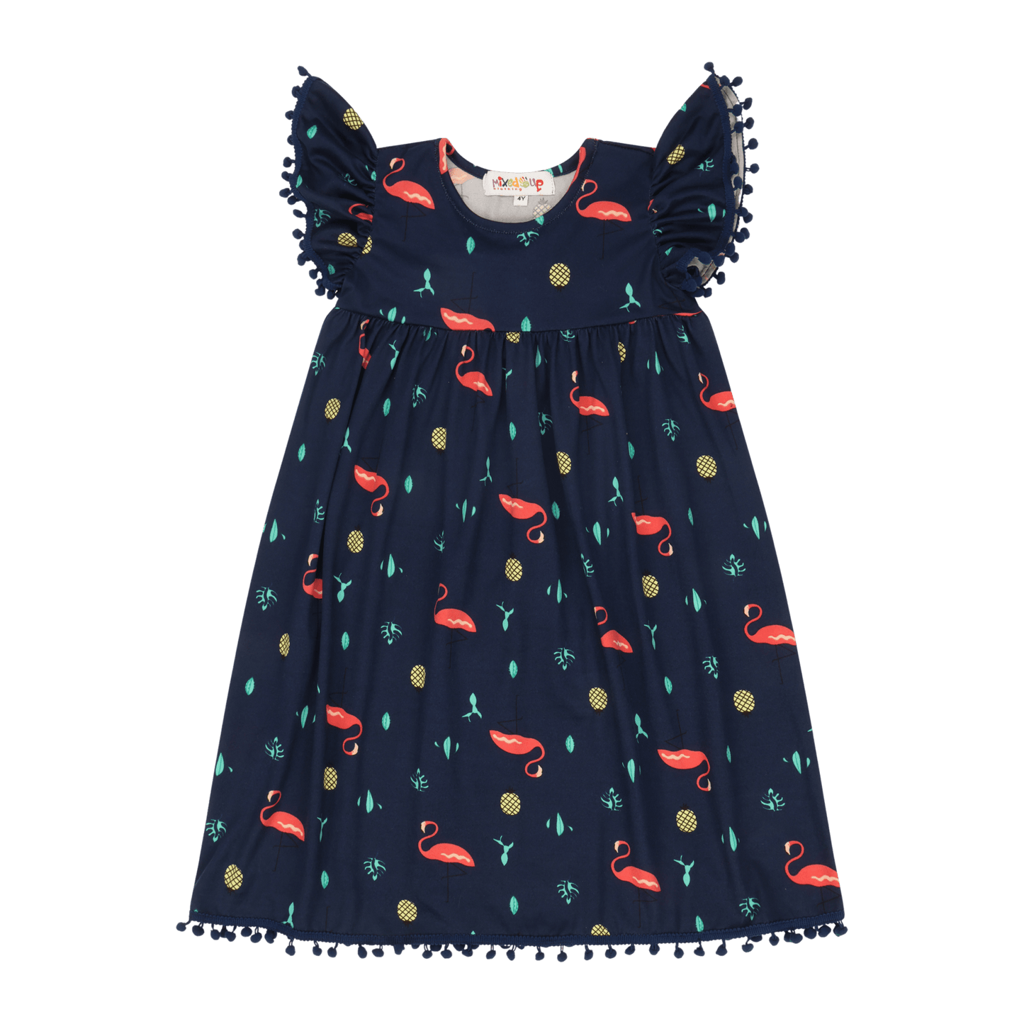 Vestito Pom-pom Dress
