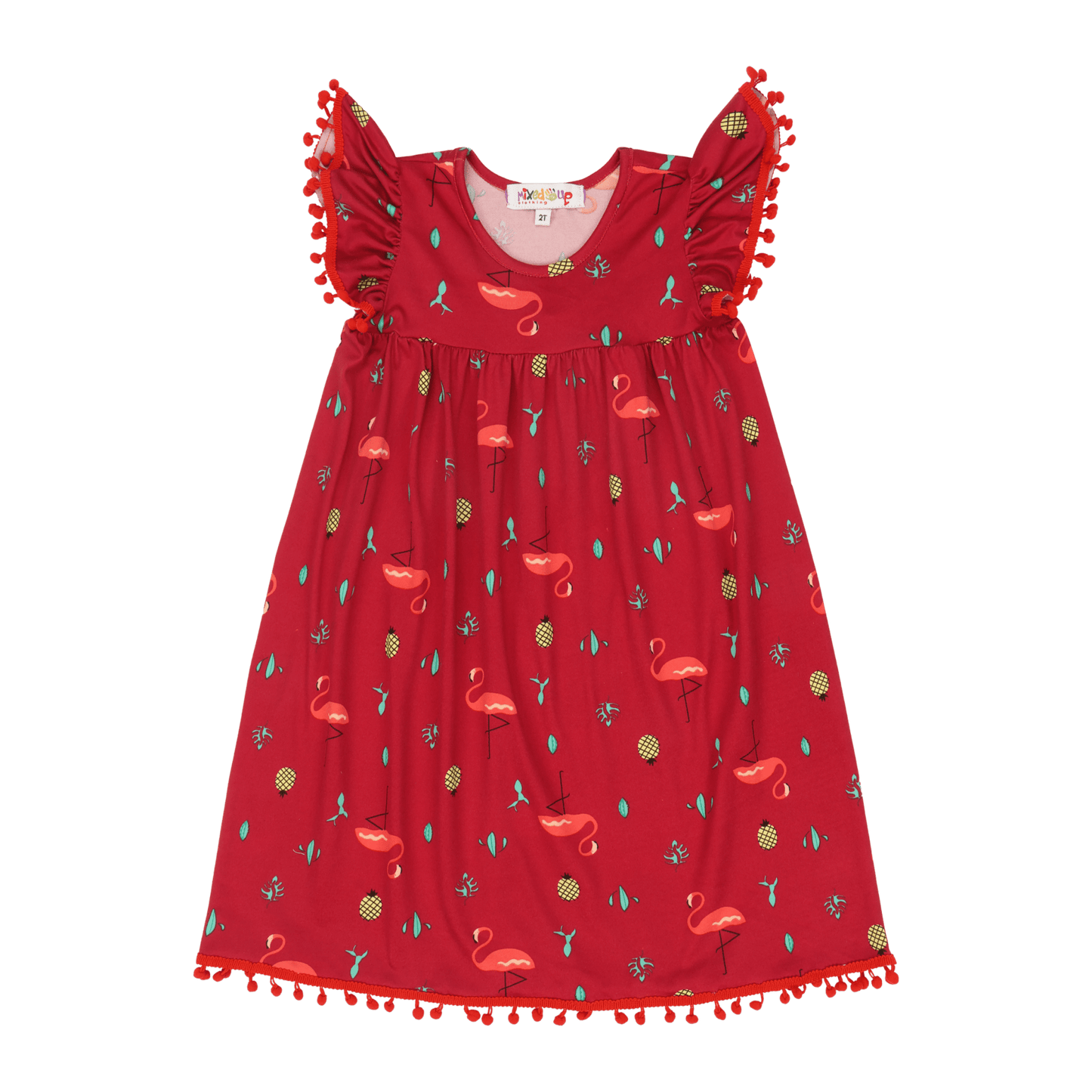 Vestito Pom-pom Dress
