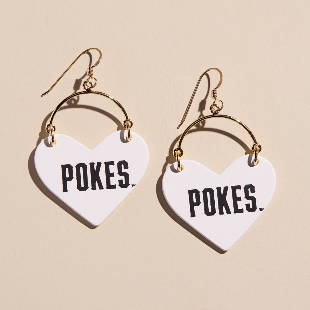 White Oklahoma State University Pokes Lover