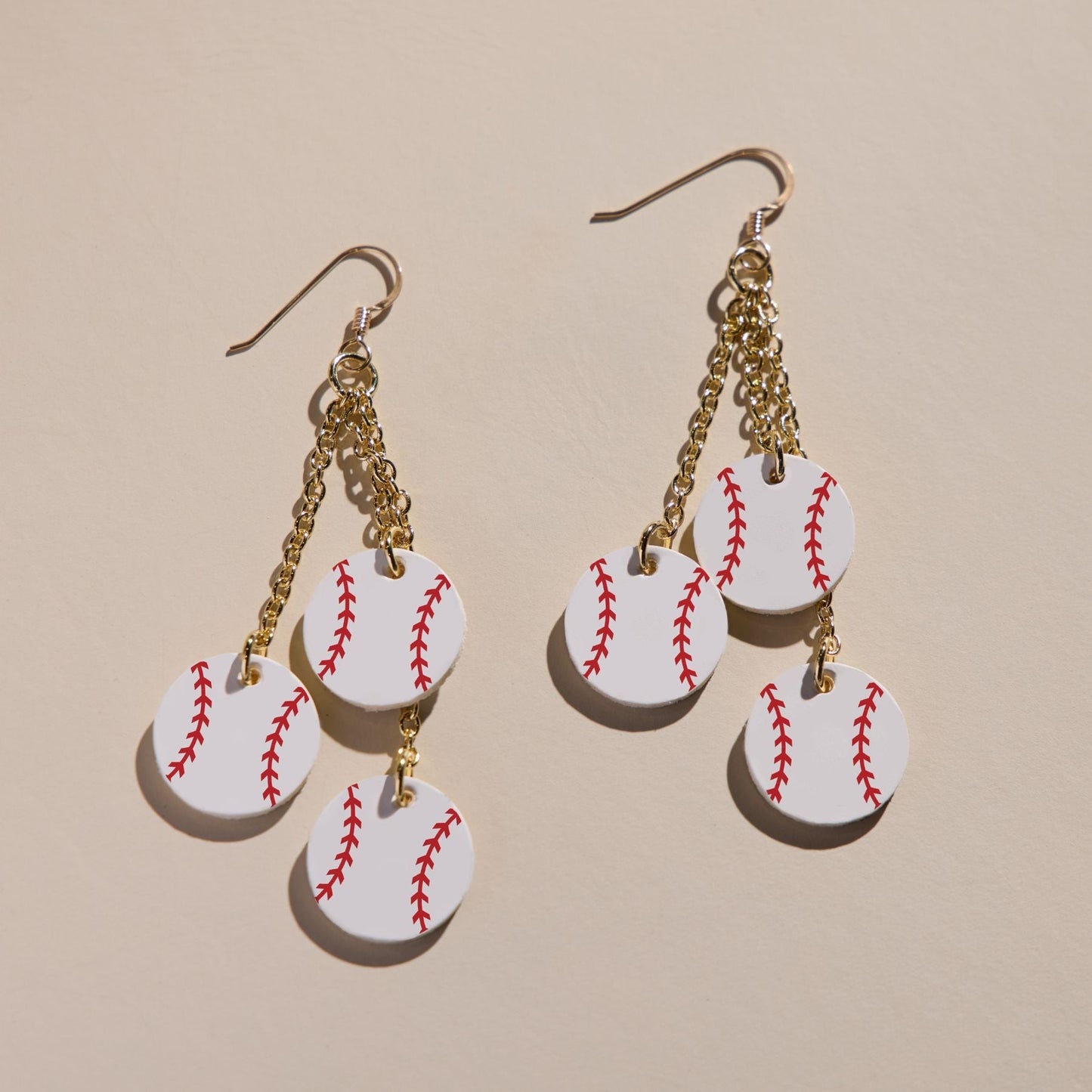 Slugger Baseball Earrings