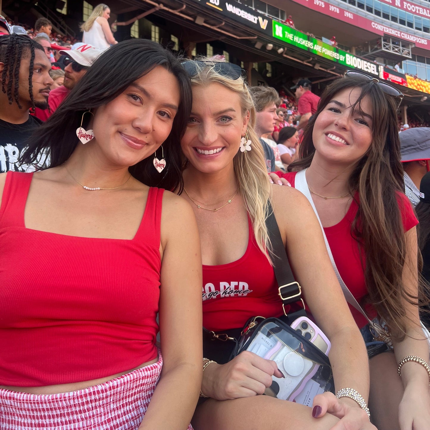 White University of Nebraska Huskers Heartthrobs
