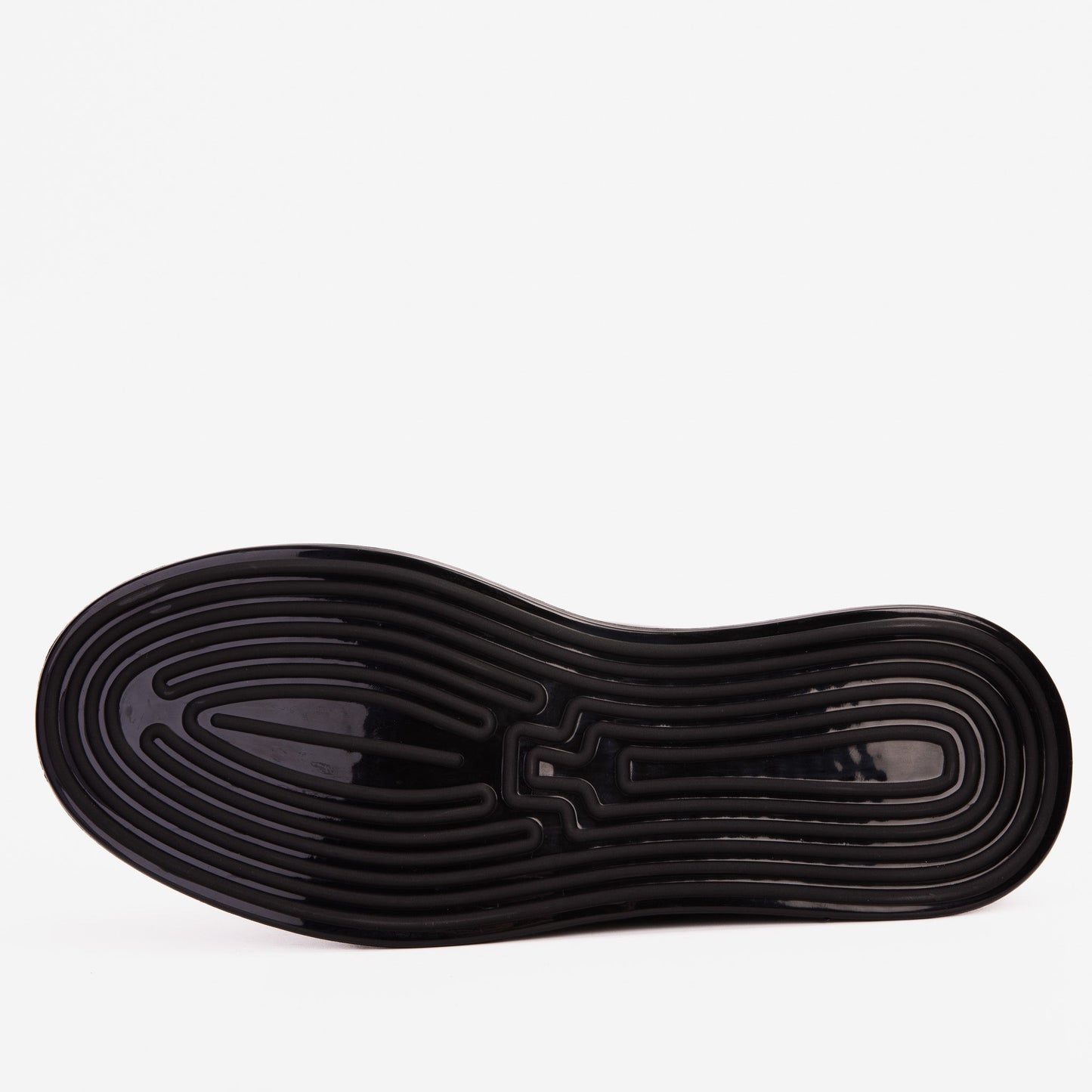 The Peklin Patent Black Leather Men Sneaker