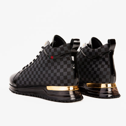 The Monte Carlo Black High-Top Men Sneaker Limited Edition